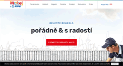 Desktop Screenshot of makejsmapei.cz